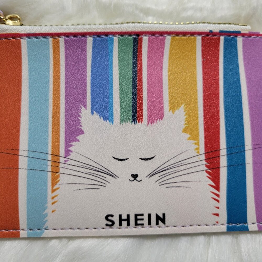 Cat/Stripe Design Card Holder - Picture 3 of 4